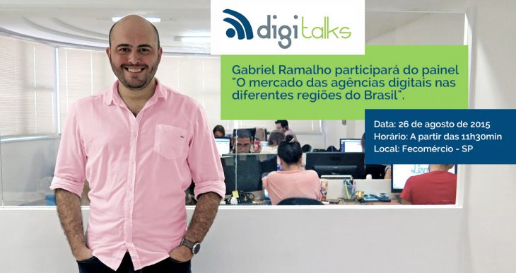 Gabriel Ramalho é presença confirmada na Expo Fórum de Marketing Digital – DigiTalks, em SP