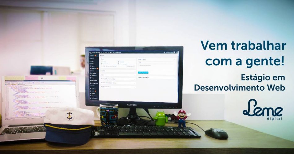 Faça parte da equipe de Desenvolvimento da Leme Digital