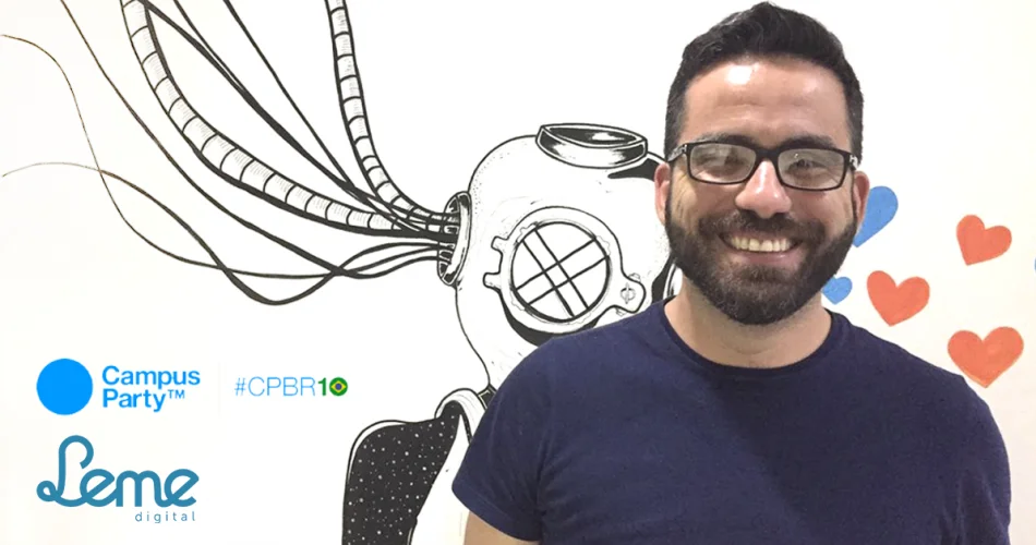 Leonardo Leitão participa da 10ª edição da Campus Party Brasil